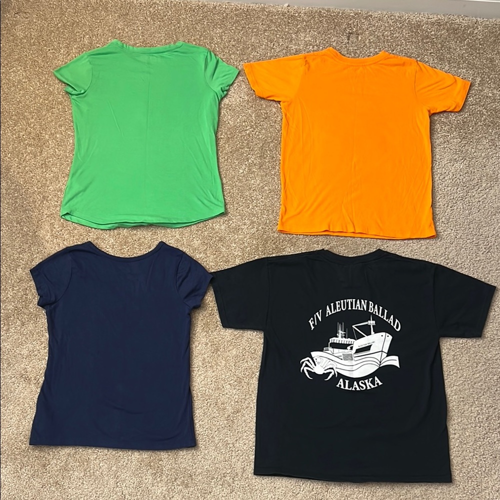 Kid’s Size 10/12 T Shirt Bundle (4) Cat & Jack, Isaac Mizrahi, Isaac Morris - Picture 10 of 10